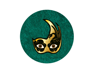 Carnival Mask | App launcher icon graphics icon design icons mobile vector illustration web