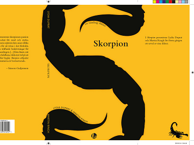 Skorpion - Book Cover book cover design layout print publication design