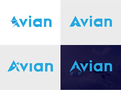 Avian Airline Logo Concept