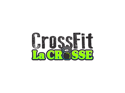 CrossFit La Crosse crossfit logo design neon