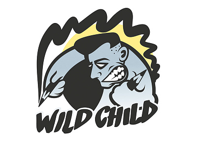 Wild Child illustration logo vektorgraphic wildchildgraphic