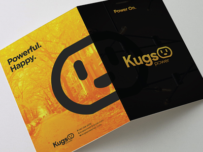 Kugs Power Logo & Brochure brochure identity logo print