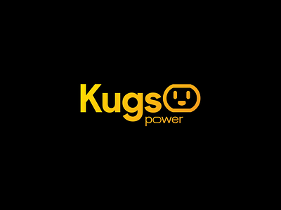 Kugs Power Logo electric identity logo mark