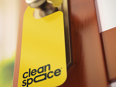 Clean Space identity cleaning logo space typography