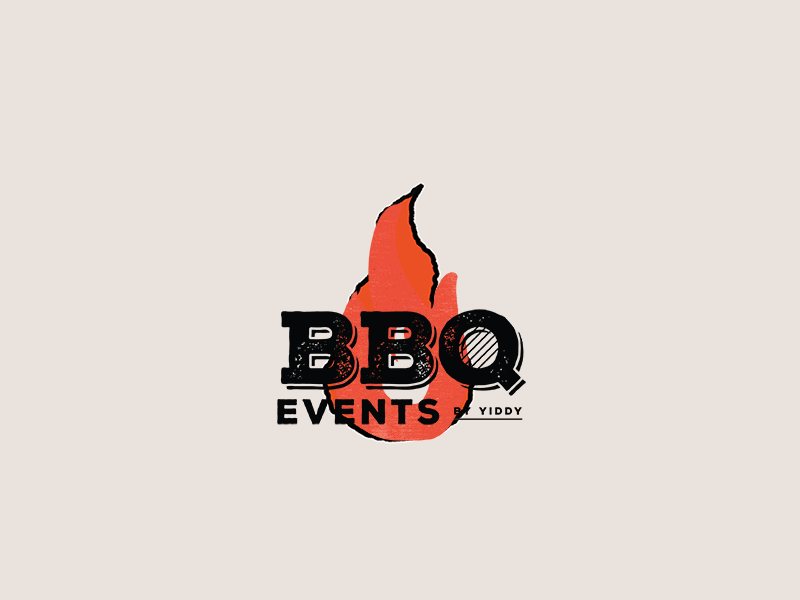 BBQ Events Logo Animation bbq events fire logo animation