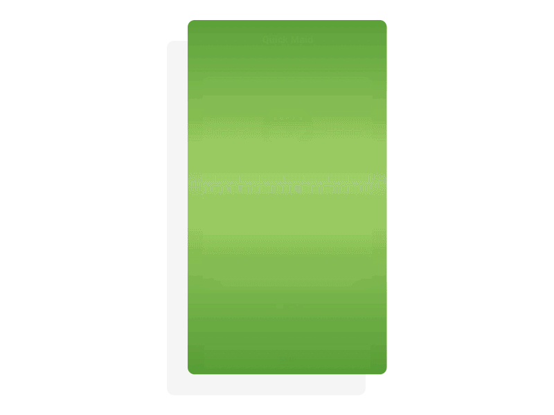 Quick Maid Onboarding Animation cleaning servicies gif ios design material design onboarding ui