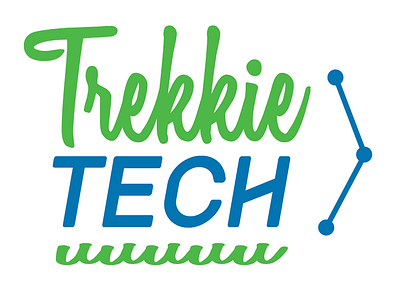 Trekkie Tech Logo graphic design logo tech