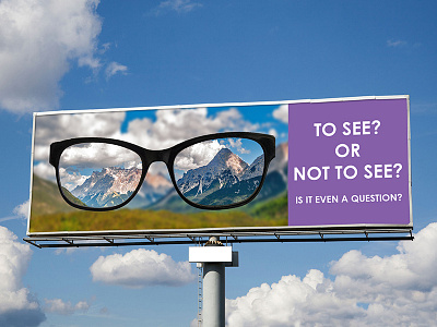 Glasses Billboard