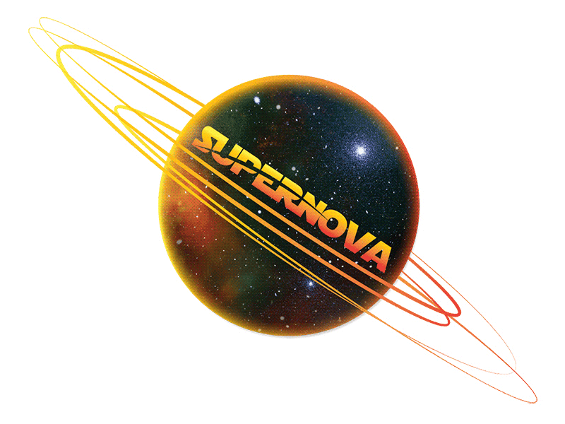 Supernova Logo graphic design logo science