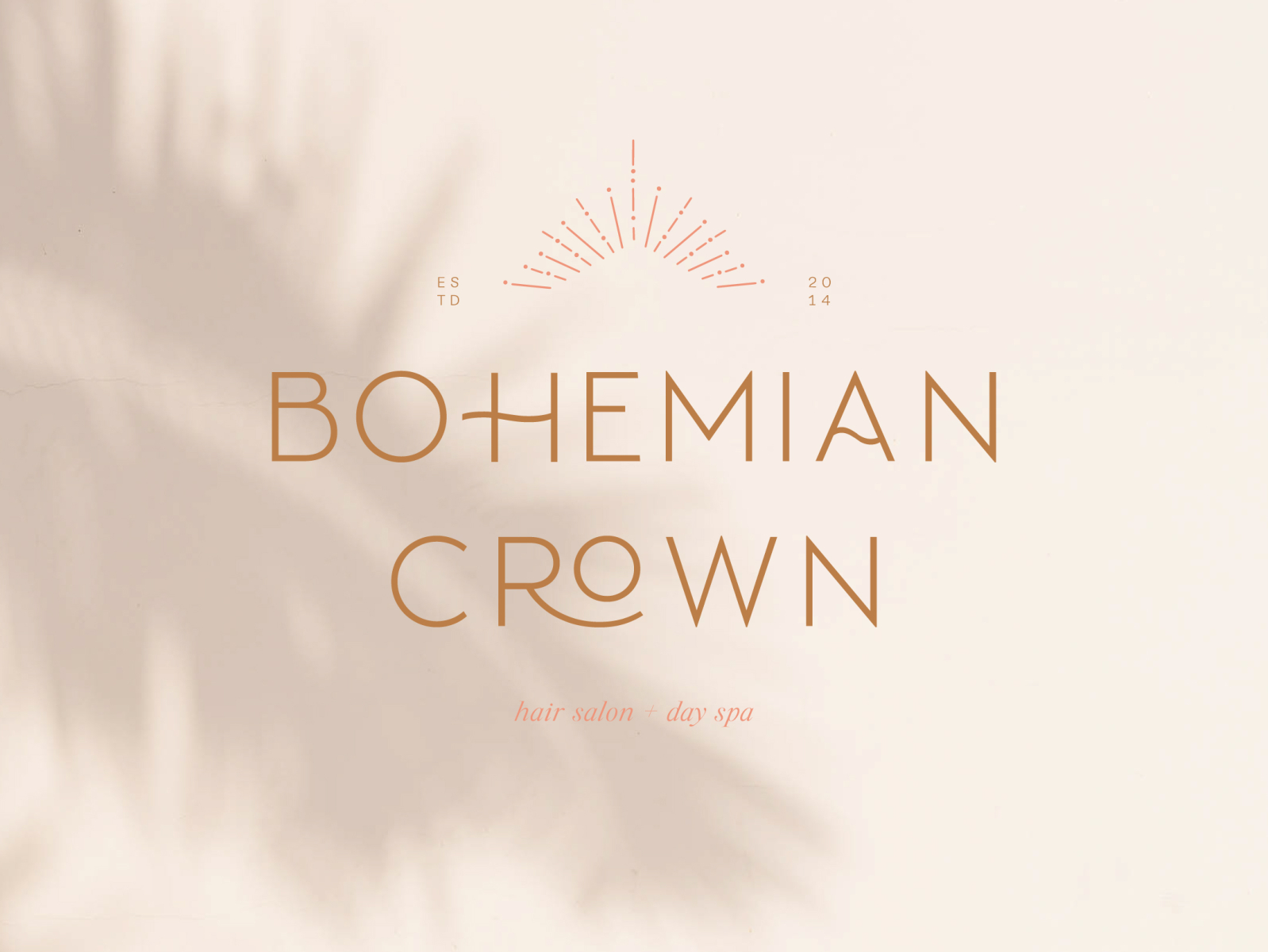 Bohemian Style Logo for Hair Salon by Kadyn Puthoff on Dribbble