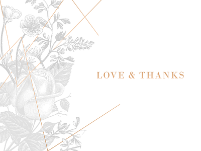 Thank You Card Design