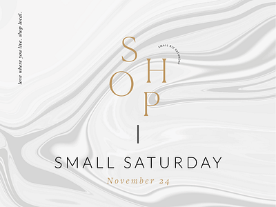 Shop Small Business Saturday Social Media Graphic