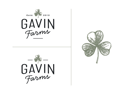 Gavin Farms Logo Submarks