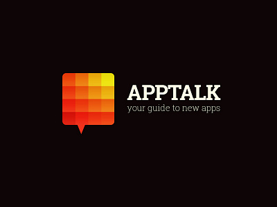 Apptalk app logo logotype podcast
