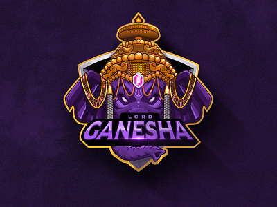 Ganesha esport esportlogo gamers gaming gaminglogo ganesha logo sport streamers