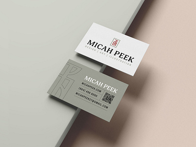Personal Business Cards brand identity branding business card business card design business card mockup graphic design logo logo design mockup