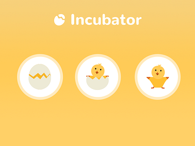 Incubator graphics icon