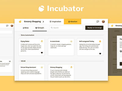 Incubator UI