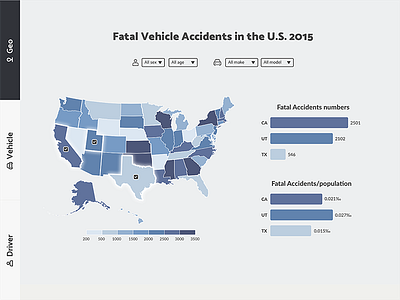 Vehicle Accidents InfoVis