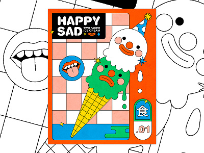 Happy Sad Ice Cream