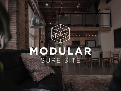 Modular Sure Site Logo logo