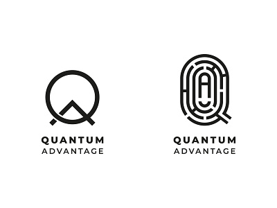 Quantum Advantage Logo Design asperger autism brand identity branding concept graphic design logo design logo mark