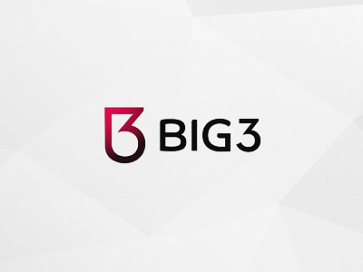 Big Three 3 b3 big black concept headset logo reality red three virtual vr