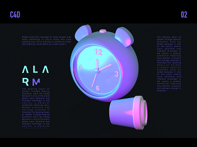 Alarm Clock c4d