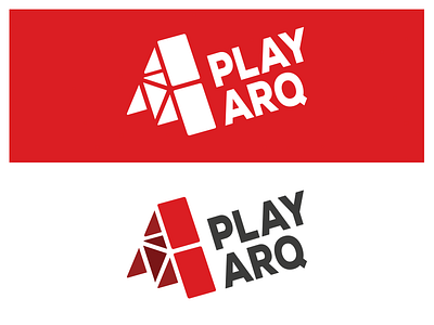 PlayArq Logo architecture arq cards logo perspective play playarq