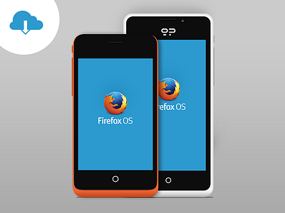 [Freebie PSD] Firefox OS Mockups firefox keon mockup os peak psd