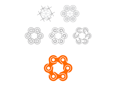 Symbol construction 2 logo process symbol