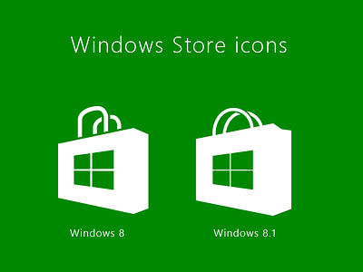 Windows Store Icons by Paco Soria on Dribbble