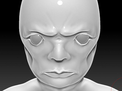 3D Alien 3d alien illustration model zbrush