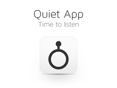 Quiet App Icon