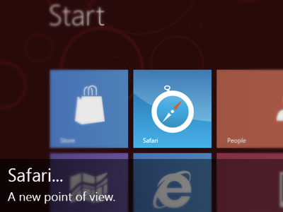 Windows 8 Safari Tile