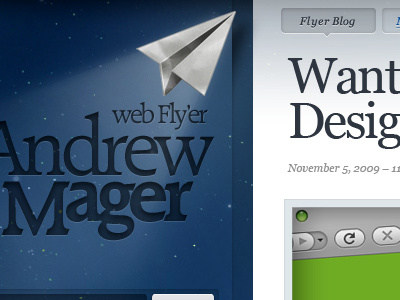 Web Fly'er icon logo