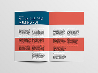 Rundfunk-Sinfonieorchester Berlin - Event Brochure brochure editorial design event brochure print