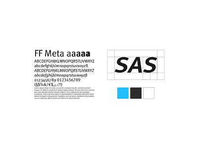 SAS - Corporate Design Concept brand branding concept corporate design corporate identity