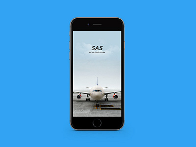 SAS - Corporate Design Concept / Booking App brand branding concept corporate design corporate identity