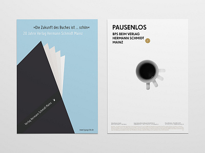 Verlag Hermann Schmidt Mainz - Poster Design design poster print