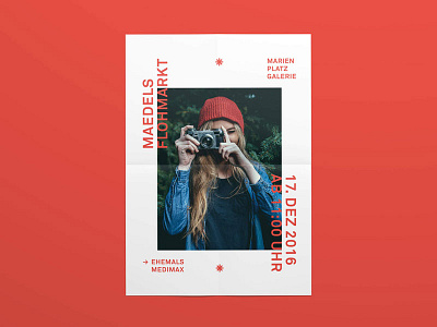 Maedels-Flohmarkt - Poster Design