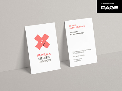 Familien Medizin Pankow - Corporate Design brand branddesign corporatedesign corporateidentity doctor office