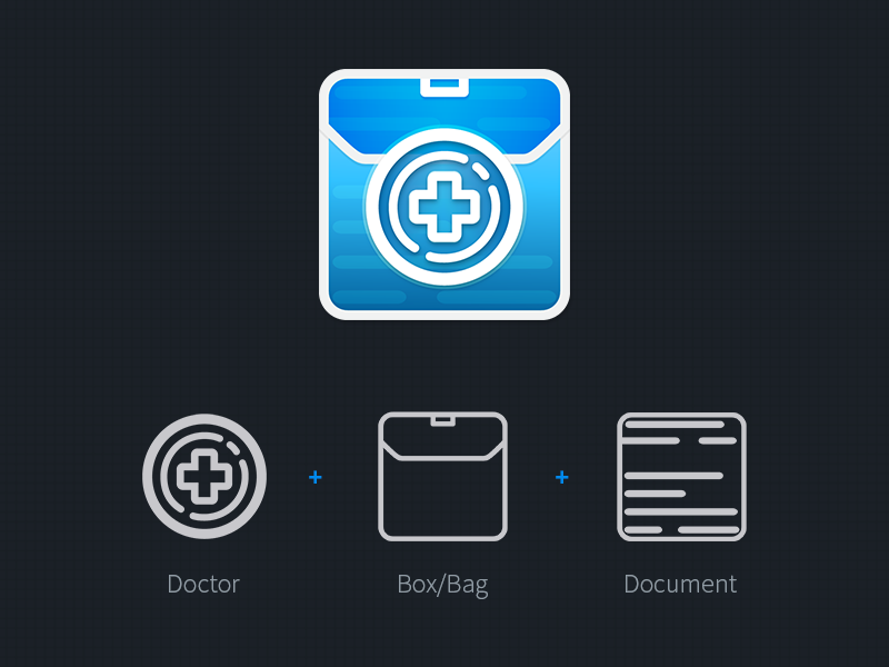 GPTOOLS Icon Design icon design doctors british ios app andriod