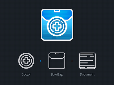 GPTOOLS Icon Design andriod app british design doctors icon ios