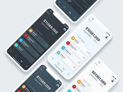 Bitcoin Wallet App Concept