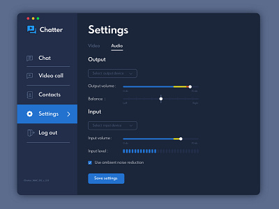 #DailyUIChallenge 007 - Settings app design chat app dailyui dailyui 007 dailyuichallenge dark theme settings settings page settings ui ui uidesign