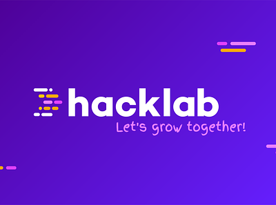 hacklab code developers education hacklab identyfication illustrator logo logo design logotype meetup visual identity