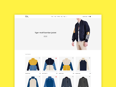 Minimal Ecommerce Design Concept