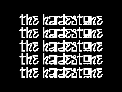 TheHardestone var2 1 hand lettering identity lettering letters logotype music musician