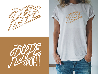 RYPE 1 hand drawn hand lettering handlettering lettering letters print sport t shirt